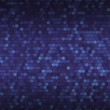 Seamless dark blue geometric pattern. Abstract background Stock Illustration