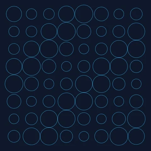 Seamless dark blue grid background pattern abstract design template Stock Footage 342524575