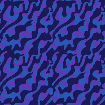 Seamless dark blue pattern Stock Illustration