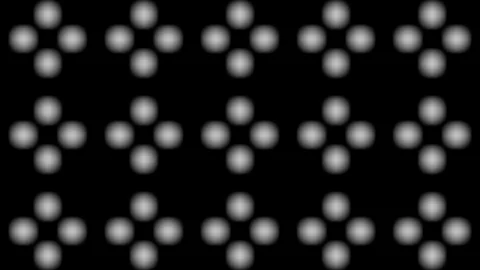 Seamless dark design background with flashing abstract shapes, seamless loop /4K Video stock 111486202