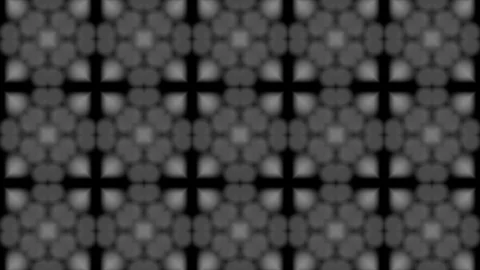 Seamless dark graphic background with wild flashing abstract shapes (4K) Video stock 111485812