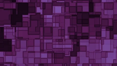 Seamless dark purple square pattern Stock Footage 317370450