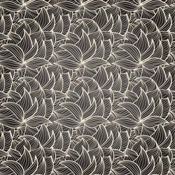 Seamless dark texture with flower Stock Illustration