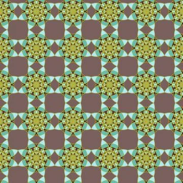 Seamless decorative abstract pattern Stock Illustration