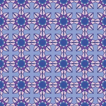 Seamless decorative abstract pattern Stock Illustration