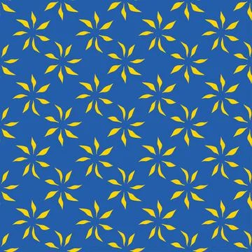 Seamless decorative floral pattern. Abstract background. Illustrazione stock