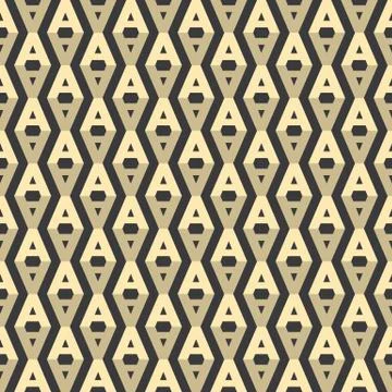 Seamless Decorative Font Symbol Pattern Stock Illustration