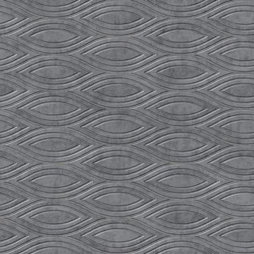 Seamless decorative metal plate pattern. Stock Illustration