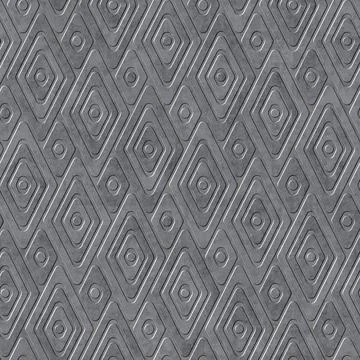 Seamless decorative metal plate pattern. Stock Illustration