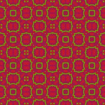Seamless decorative pattern in a bright colors Stock Illustration