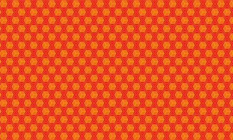 Seamless decorative pattern with hearts dots and circles on vintage pink backgro Stock Illustration