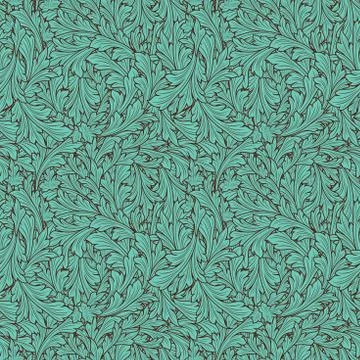 Seamless decorative pattern Stock Illustration