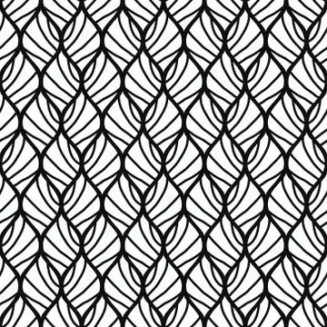 Seamless Decorative Pattern Illustrazione stock
