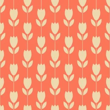 Seamless decorative pattern Stock Illustration