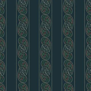 Seamless decorative pattern Stock Illustration