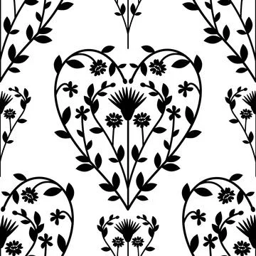 Seamless decorative pattern Stock Illustration
