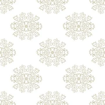 Seamless decorative pattern Stock Illustration