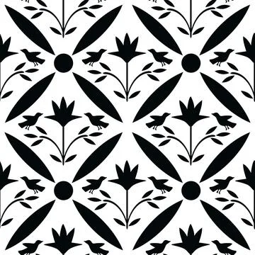 Seamless decorative pattern Stock Illustration