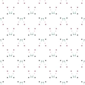 Seamless decorative pattern. Repeated modern background for wallpaper, web, s Stock Illustration