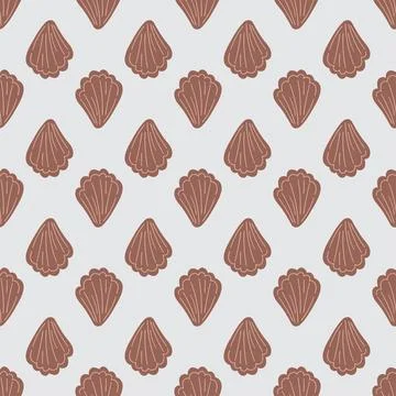 Seamless decorative pattern. Repeated modern background for wallpaper, web, s Stock Illustration