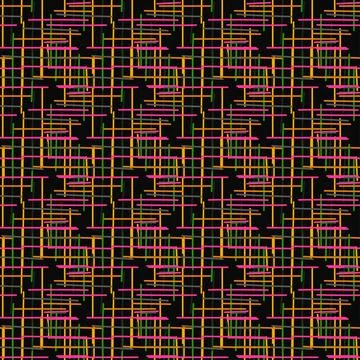 Seamless decorative pattern. Repeated modern background for wallpaper, web, s Illustrazione stock