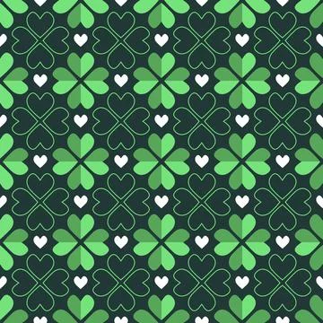 Seamless decorative vector pattern Illustrazione stock