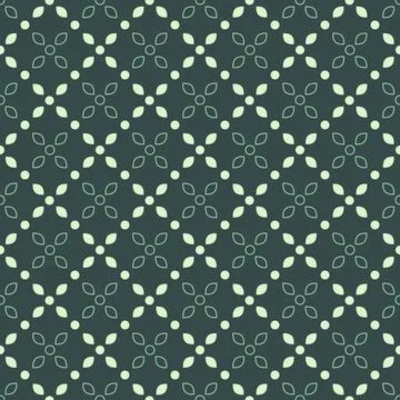 Seamless decorative vector pattern Stock Illustration