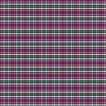 Seamless Deep Purple and Dark Green Plaid Pattern for Fabric and Textile Desi イラスト素材