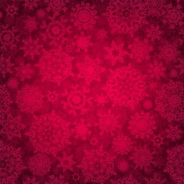 Seamless deep red christmas texture pattern. EPS 8 Stock Illustration