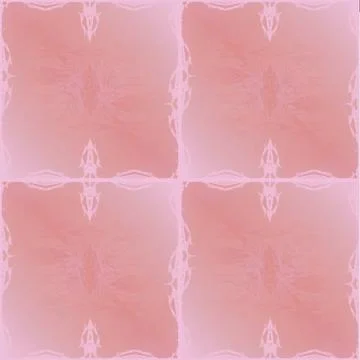 Seamless delicate squares pattern pink pastel orange Stock Illustration