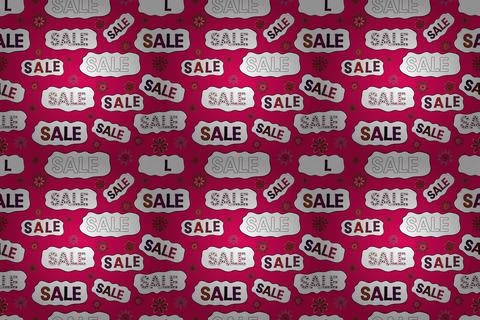 Seamless. Design elements for Magazine, leaflet, billboard, sale. Universal tren 스톡 일러스트