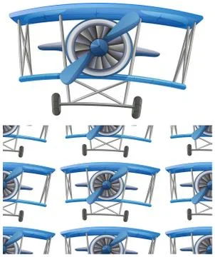 Seamless design pattern isolated on white Stock Illustration