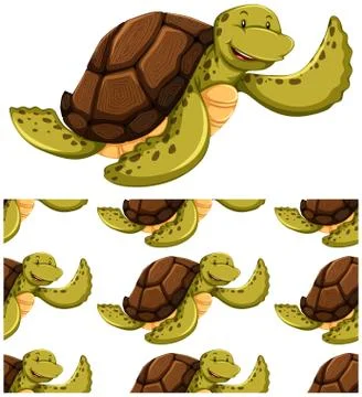 Seamless design pattern isolated on white Stockillustratie