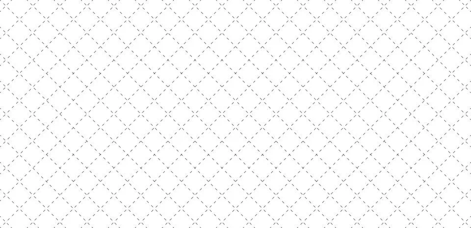 Seamless diagonal diamond cross pattern on white background. Stock Illustration