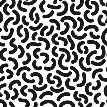 Seamless diagonal line pattern. Monochrome stripes black and white texture Stock Illustration