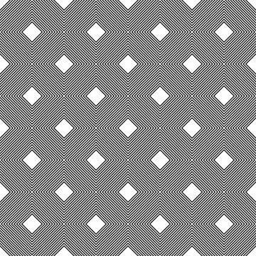 Seamless diagonal line square pattern Illustrazione stock