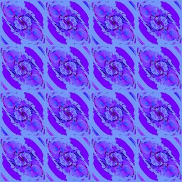 Seamless diagonal pattern blue purple Stock Illustration