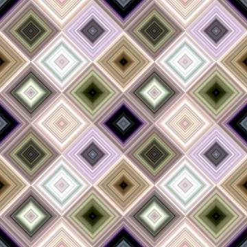 Seamless diagonal square mosaic tile pattern background - vector illustration Stock Illustration