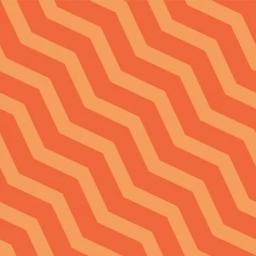 Seamless diagonal zigzag pattern - bright linear background. Colored trendy 库存插图