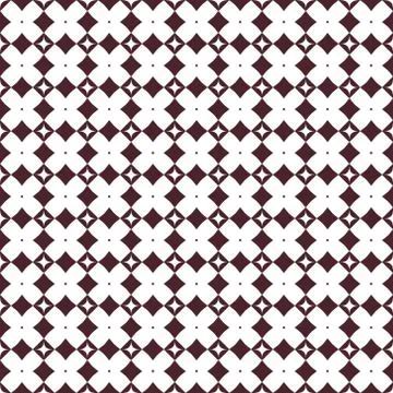 Seamless Diamond Geometric Pattern on Isolated White Background Stock Illustration