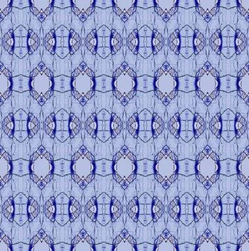 Seamless diamond pattern blue pink Stock Illustration