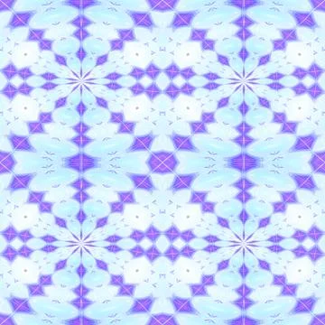 Seamless diamond pattern blue purple Stock Illustration