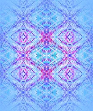 Seamless diamond pattern blue violet Stock Illustration