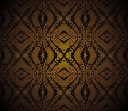 Seamless diamond pattern brown shining Stock Illustration