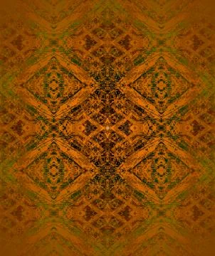 Seamless diamond pattern coppery Stock Illustration