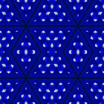Seamless diamond pattern dark blue white Stock Illustration
