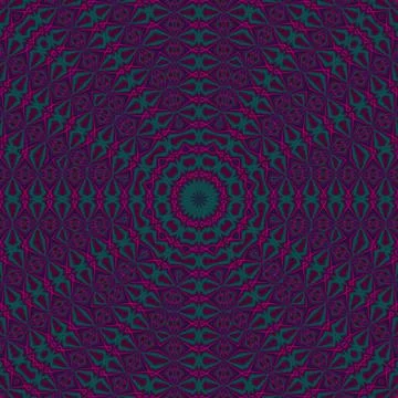 Seamless diamond pattern green purple magenta Illustrazione stock