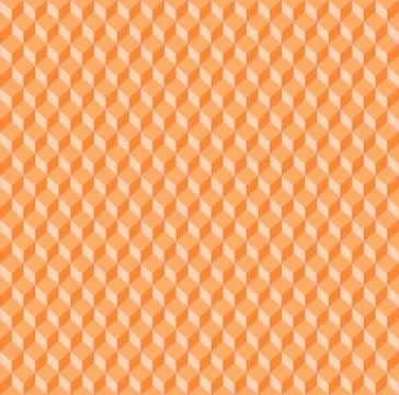 Seamless diamond pattern orange Stock Illustration