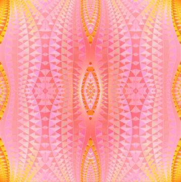 Seamless diamond pattern pink violet yellow orange Stock Illustration