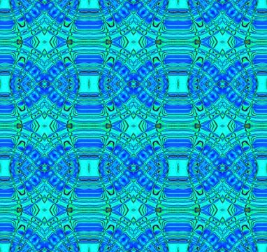 Seamless diamond pattern turquoise blue Stock Illustration